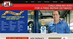 Desktop Screenshot of johnherbecksautorepair.com